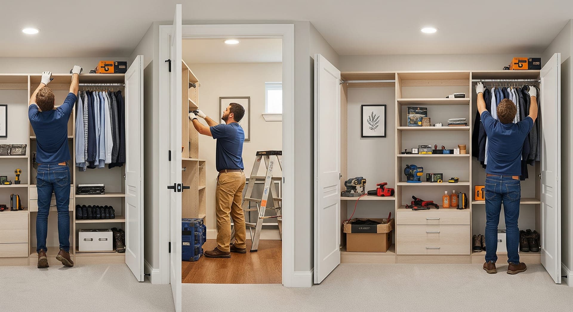 Why Choose 180Remodel for Closet and Shelving System Installation?
