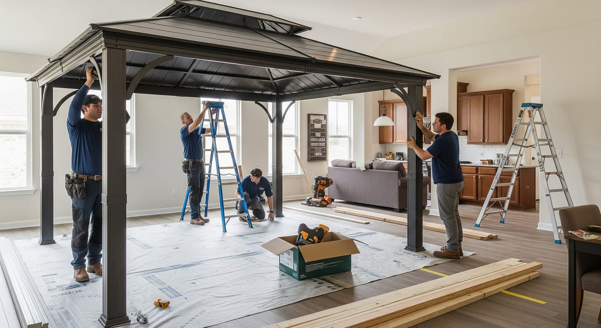 Why Choose 180Remodel for Gazebo Installation and Construction?