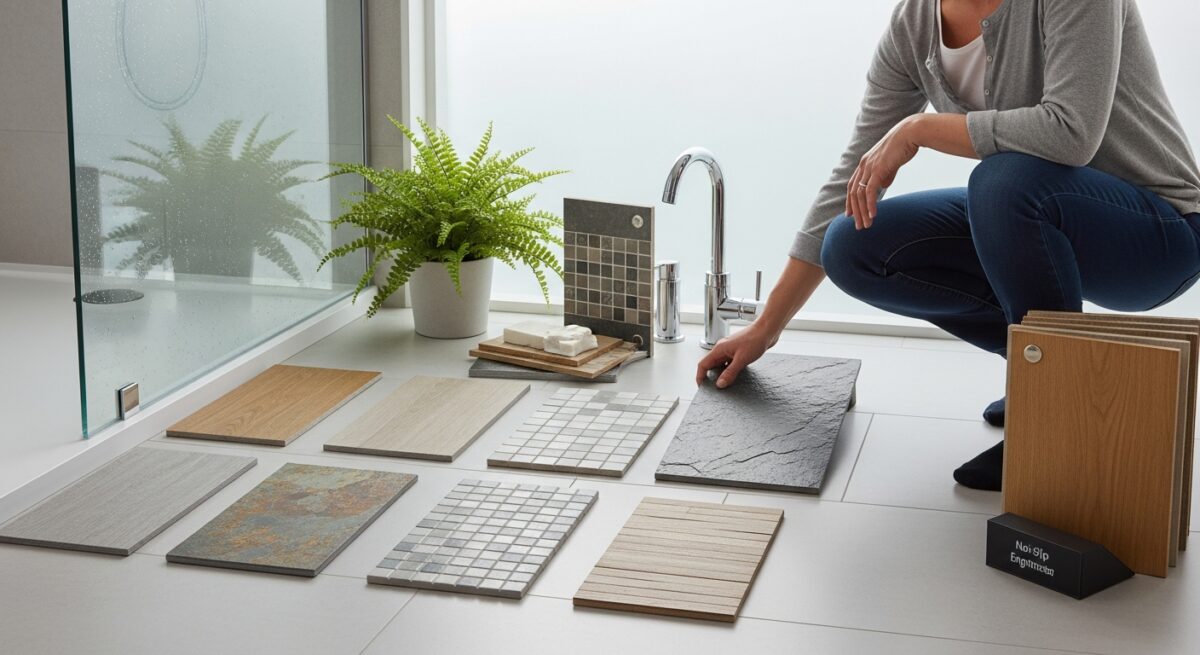 bathroom flooring options