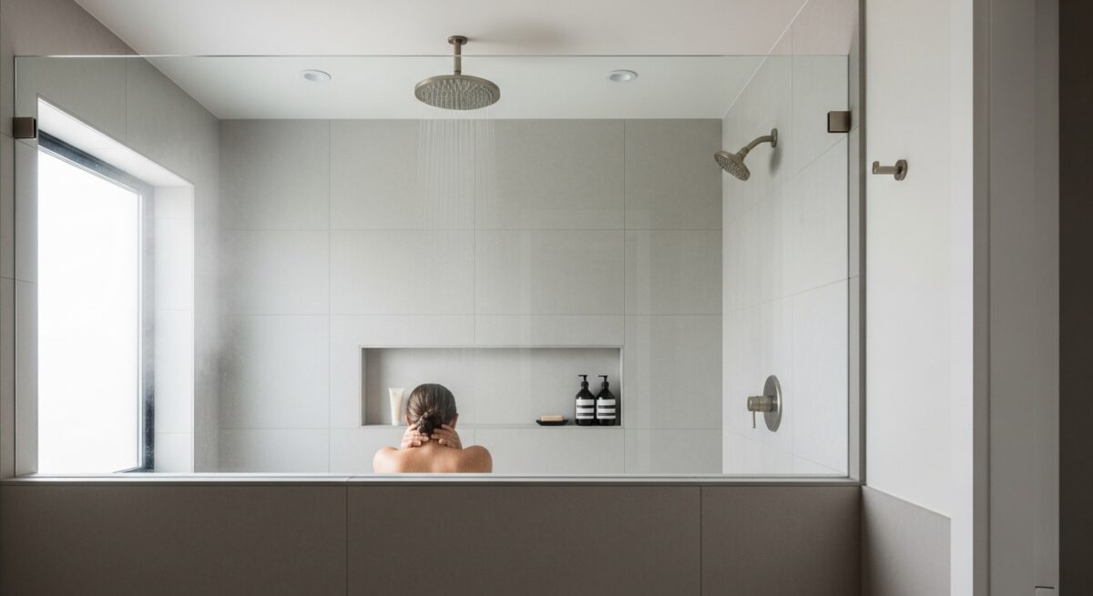 modern shower desig