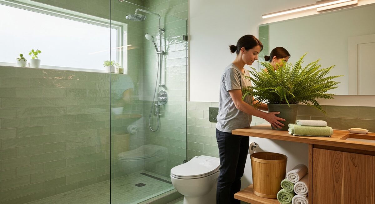 eco friendly bathroom remodel