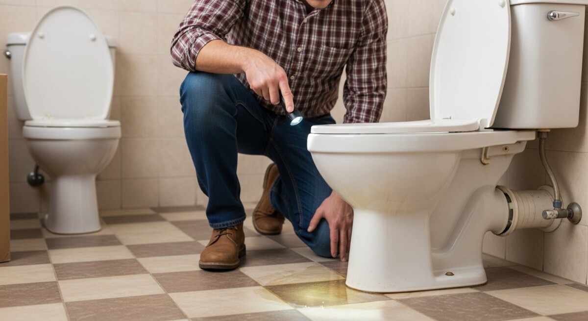 toilet replacement signs