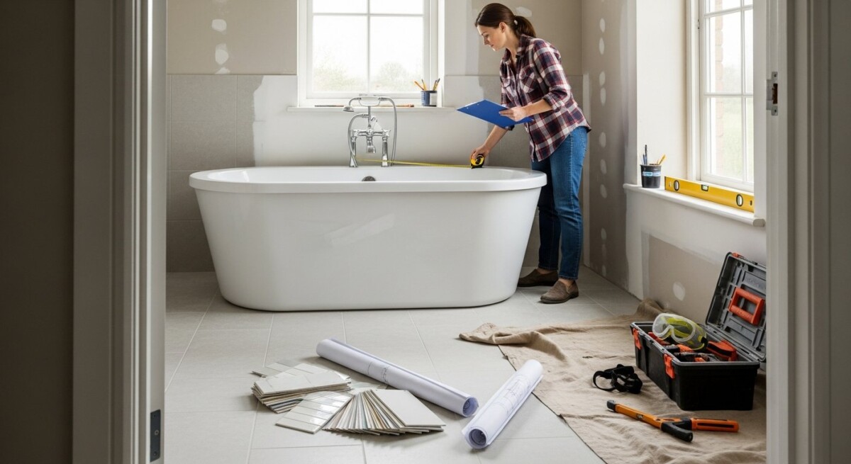 bathroom renovation planning list