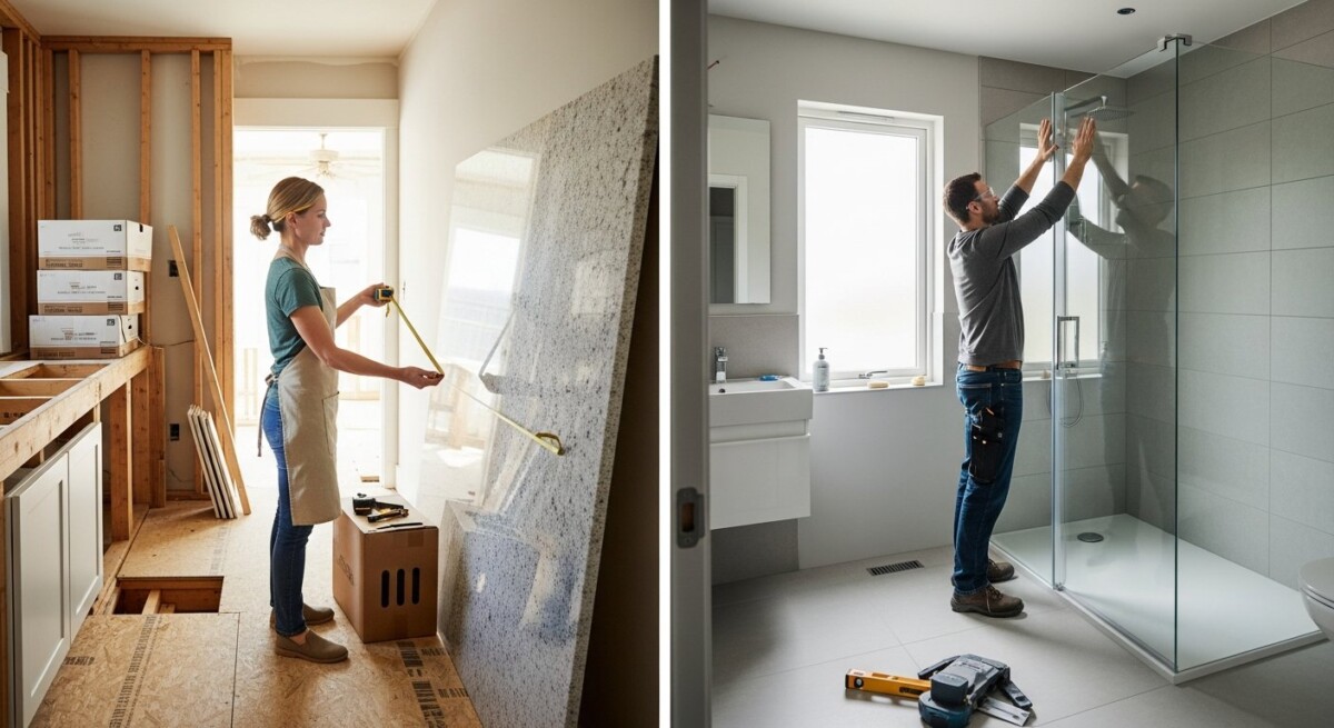 kitchen remodel vs bathroom remodel