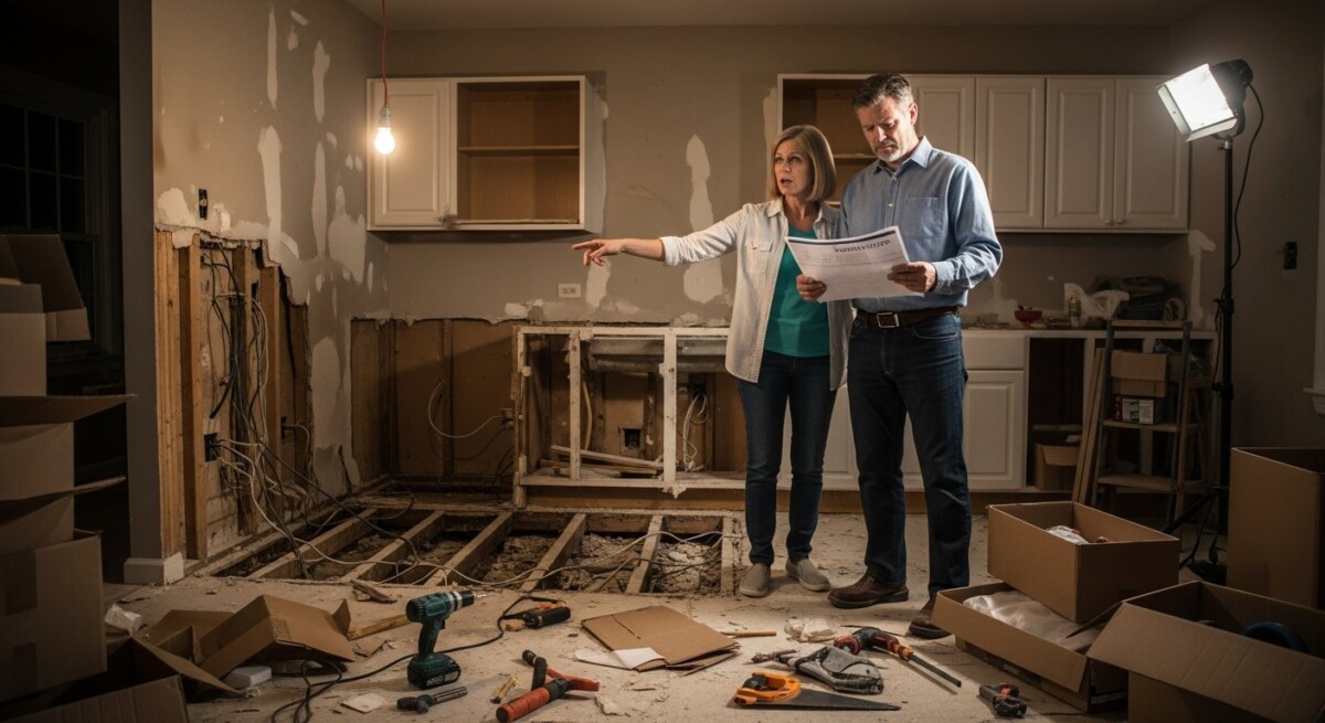 what happens if remodel goes over budget