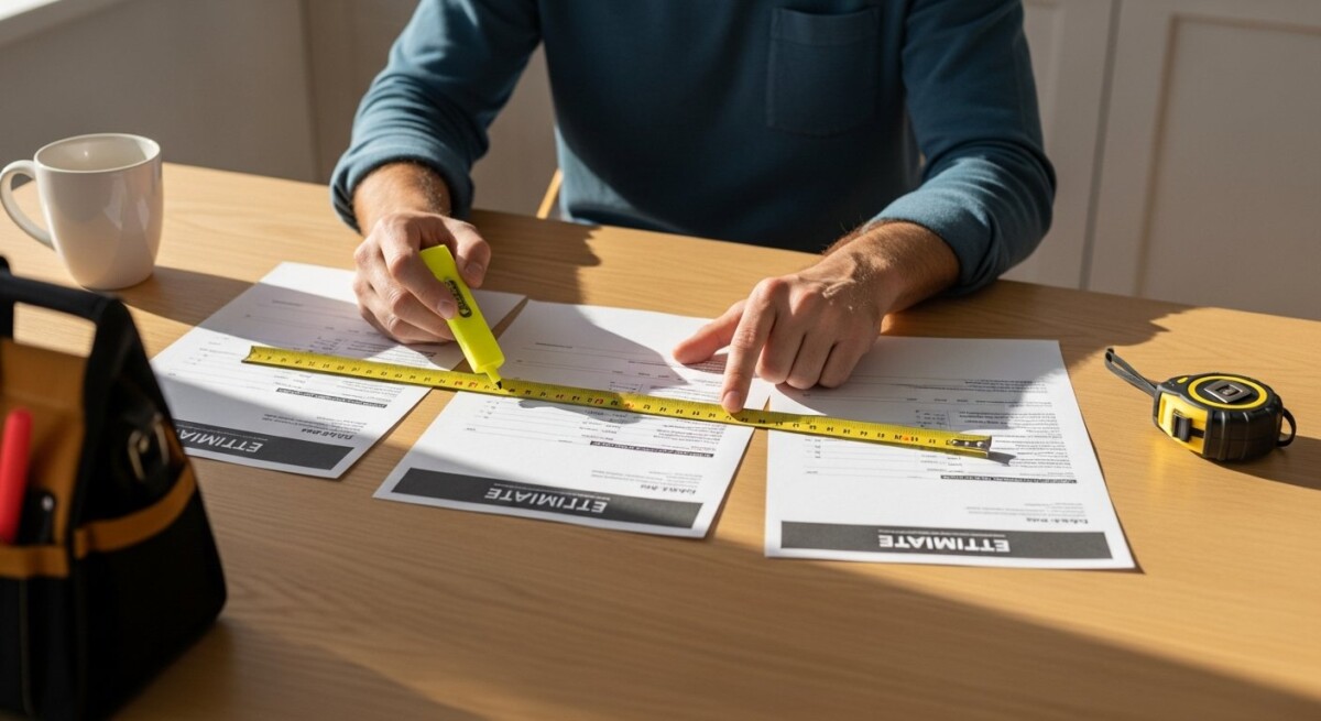 how to compare remodeling estimates