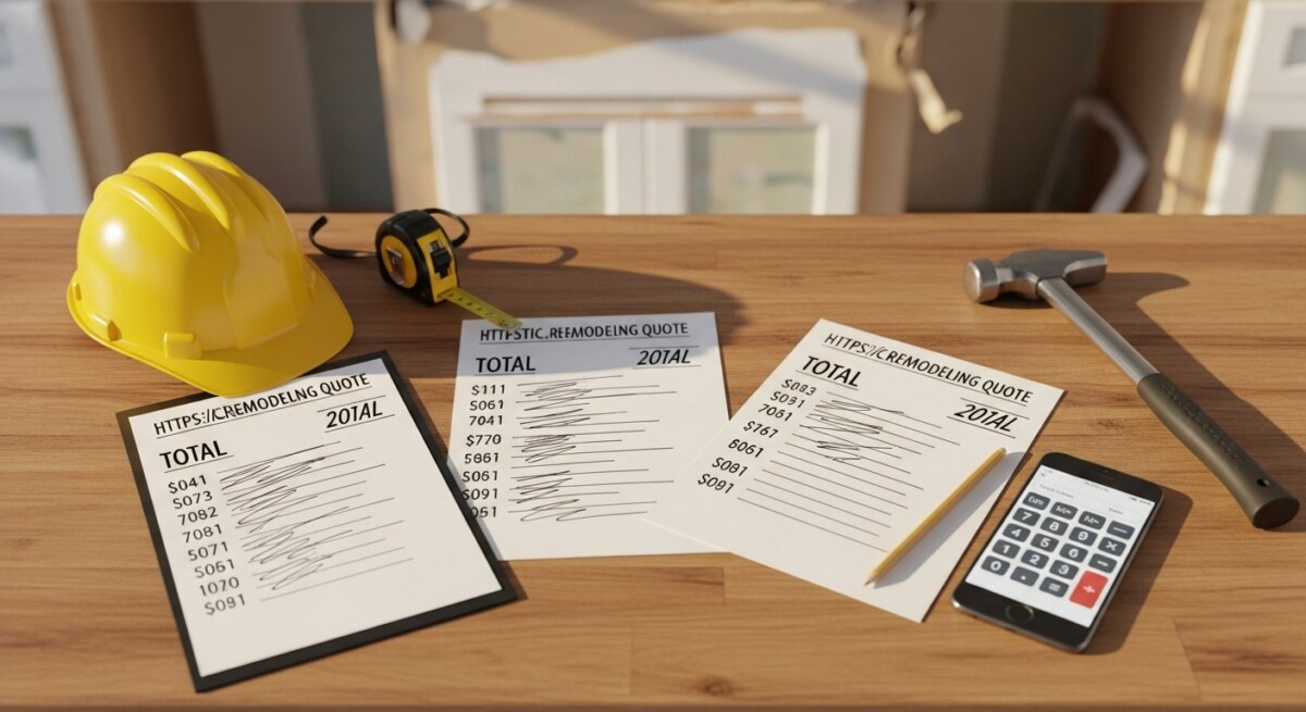 how many remodeling quotes should you get