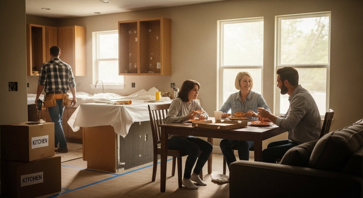 can you live during renovation